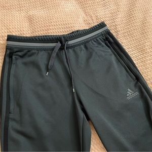 Adidas Athletic Pants with Zipper Bottoms